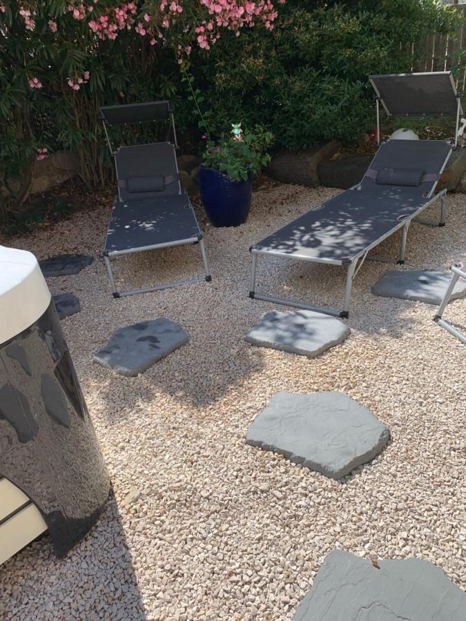 Les Dahlias Appartement 4 Personnes Jacuzzi Barbecue Jardin Arbore Climatise 아그 외부 사진